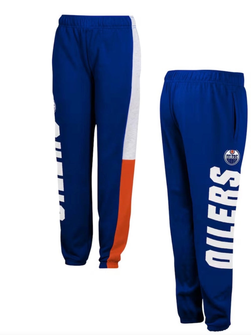Youth Edmonton Oilers Royal Make Your Mark Fleece Pants